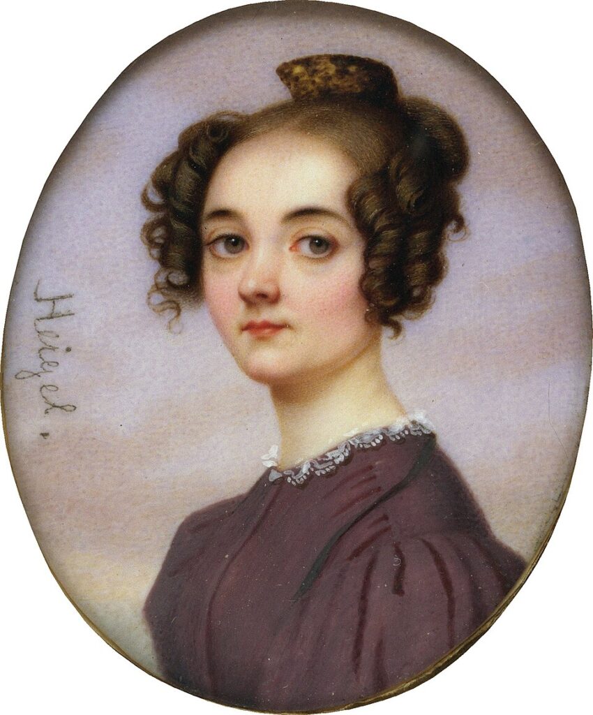Eliza Gilbert als Teenager