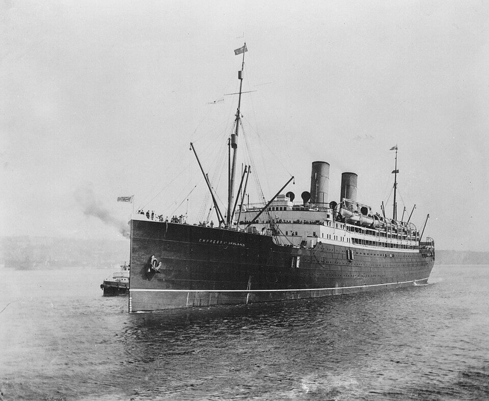 Die RMS Empress of Ireland