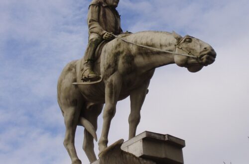 Der Bodenseereiter von Peter Lenk (Überlingen)