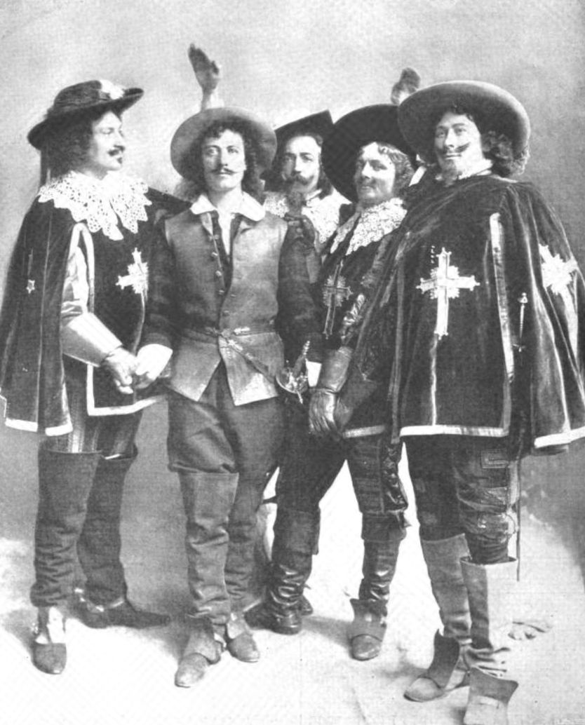 Die drei Musketiere am Filmset - Wikipedia