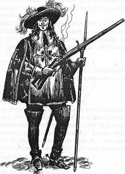 Ein Musketier